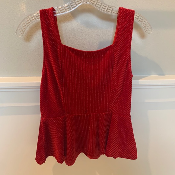 Red Velvet Top - Picture 2 of 3